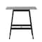 Flash Furniture Redmond 60x30 Conf Tbl w/1in. Thick Dbl Sided Laminate Tbl Top w/PVC and A-Frame Steel Bse, Gry Oak MT-M6030-LTGRY-ABF-GG - alternate 5
